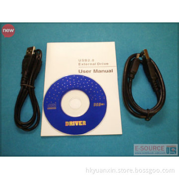 Dazzle Black USB2.0 Blu-ray Combo Drive with lightscrieb